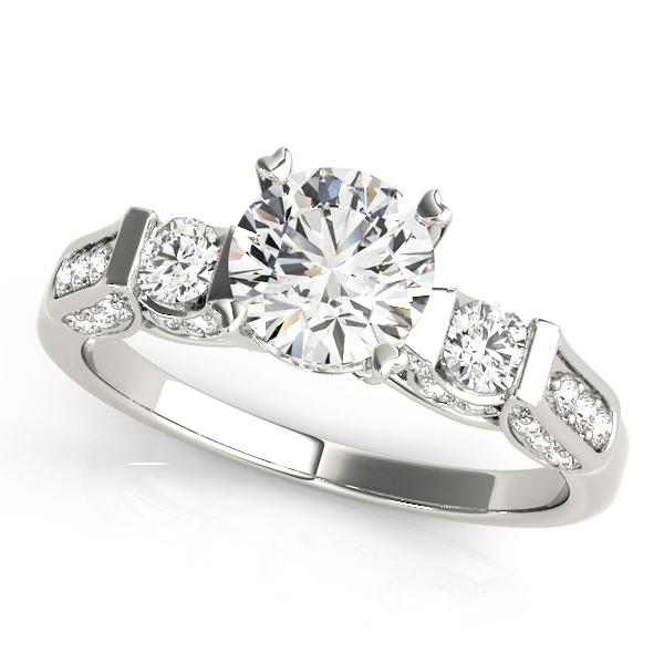 Amazing Wholesale Jewelry - Round Engagement Ring 23977083585