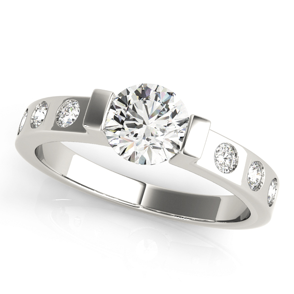 Amazing Wholesale Jewelry - Round Engagement Ring 23977083592-1