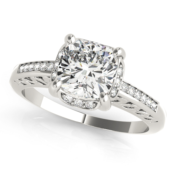 Amazing Wholesale Jewelry - Cushion Engagement Ring 23977083611