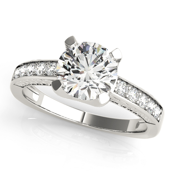 Amazing Wholesale Jewelry - Round Engagement Ring 23977083646