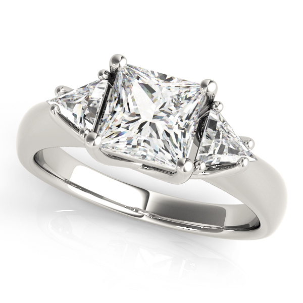 Amazing Wholesale Jewelry - Square Engagement Ring 23977083667-11/2