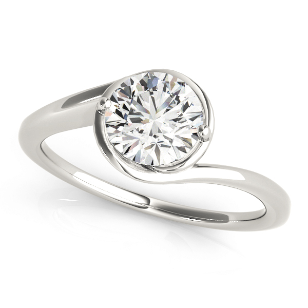 Amazing Wholesale Jewelry - Round Engagement Ring 23977083748-1/2