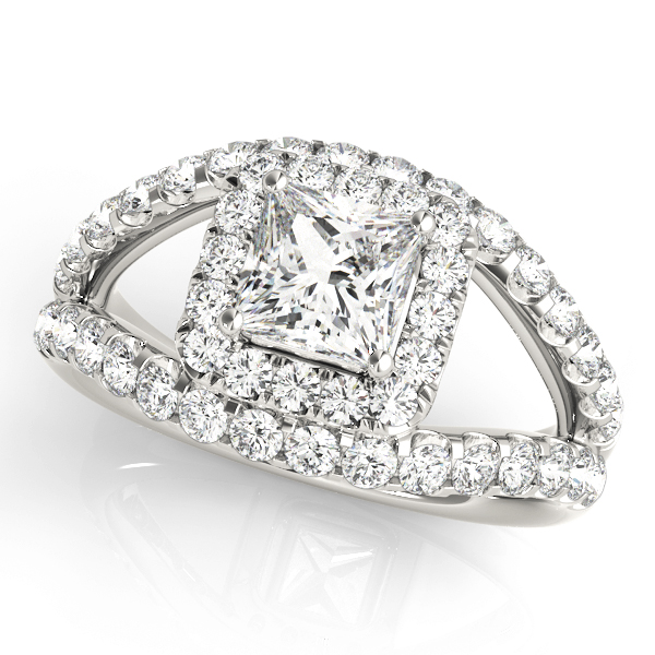 Amazing Wholesale Jewelry - Square Engagement Ring 23977083757