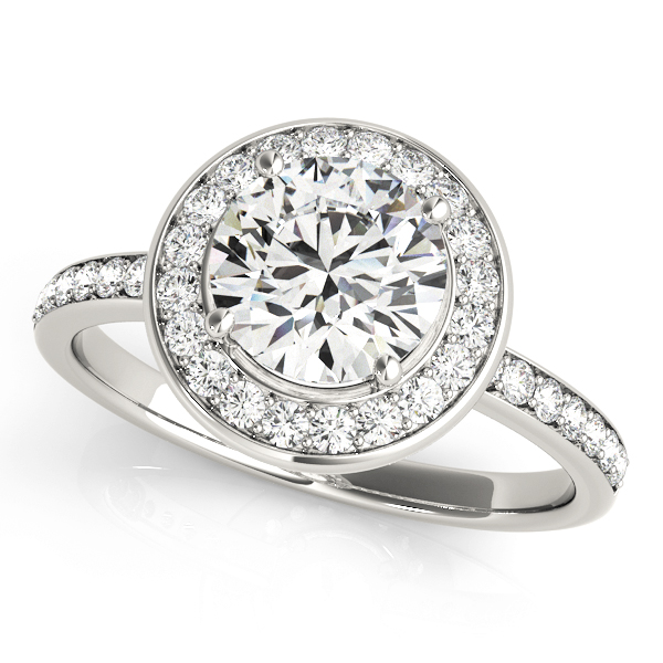 Amazing Wholesale Jewelry - Round Engagement Ring 23977083872-11/4