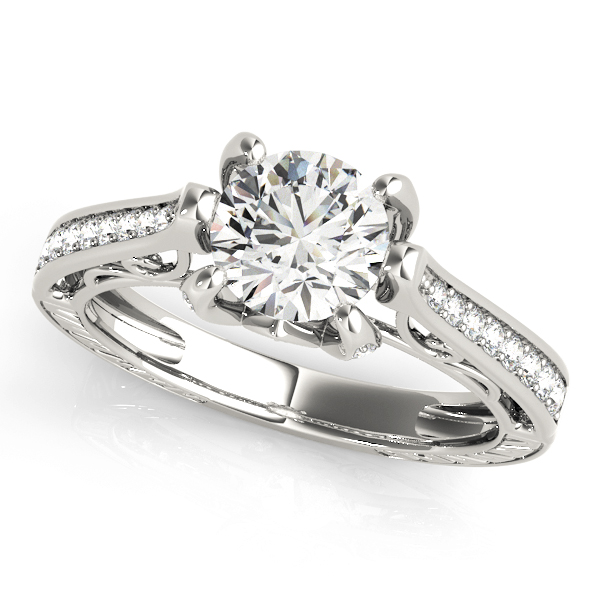 Amazing Wholesale Jewelry - Round Engagement Ring 23977083895
