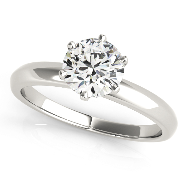 Amazing Wholesale Jewelry - Round Engagement Ring 23977083960-1/4