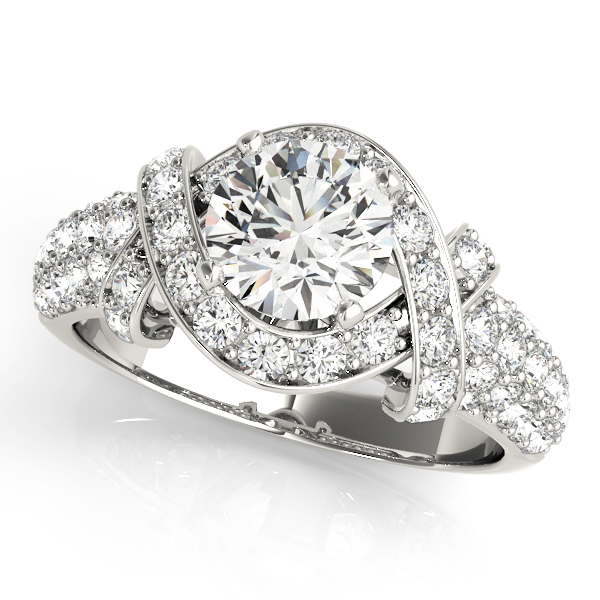 Amazing Wholesale Jewelry - Round Engagement Ring 23977084042
