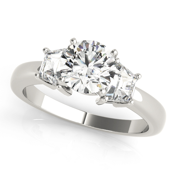 Amazing Wholesale Jewelry - Peg Ring Engagement Ring 23977084112-A