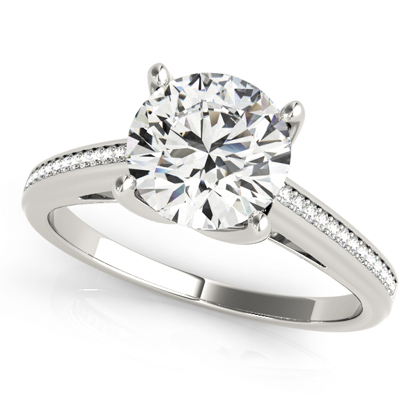 Amazing Wholesale Jewelry - Round Engagement Ring 23977084351