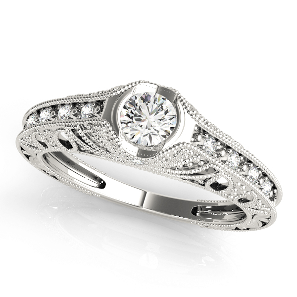 Amazing Wholesale Jewelry - Round Engagement Ring 23977084538