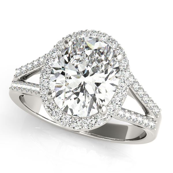 Amazing Wholesale Jewelry - Oval Engagement Ring 23977084647-8X6