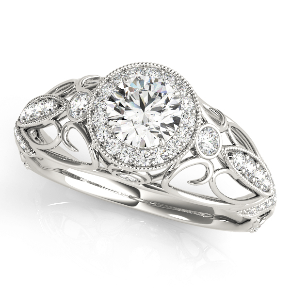 Amazing Wholesale Jewelry - Round Engagement Ring 23977084681-1