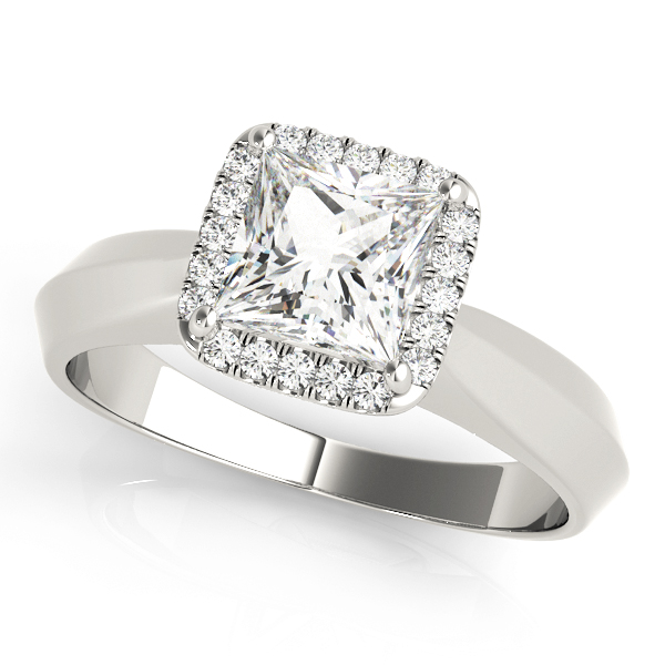 Amazing Wholesale Jewelry - Square Engagement Ring 23977084731-5.5