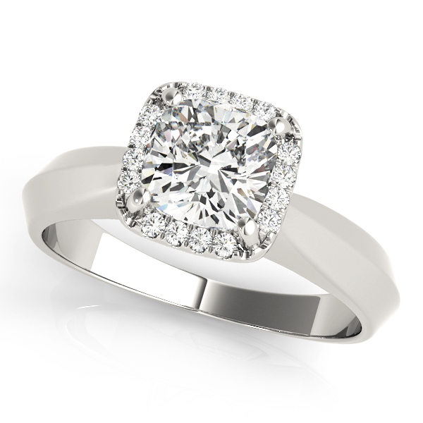 Amazing Wholesale Jewelry - Cushion Engagement Ring 23977084734-5.5