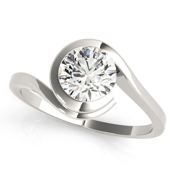 Amazing Wholesale Jewelry - Round Engagement Ring 23977084745-1/2