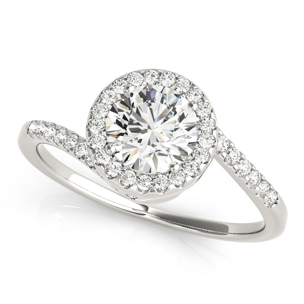 A1 Jewelers - Round Engagement Ring 23977084766-1/2