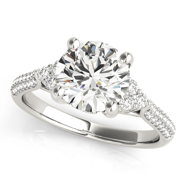 Amazing Wholesale Jewelry - Round Engagement Ring 23977084814