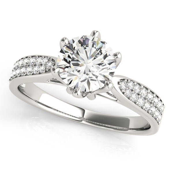 Amazing Wholesale Jewelry - Round Engagement Ring 23977084826