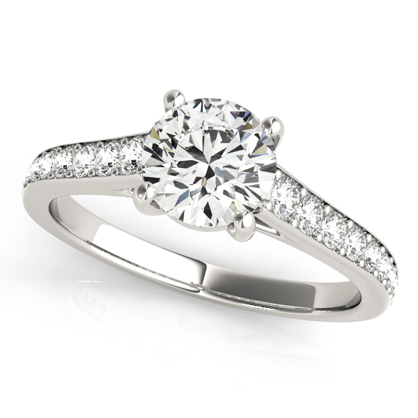Amazing Wholesale Jewelry - Round Engagement Ring 23977084843-1