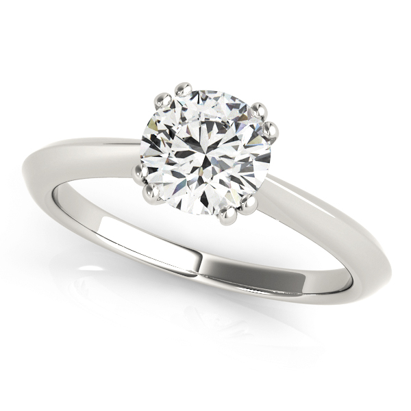 Amazing Wholesale Jewelry - Round Engagement Ring 23977084844-1/3