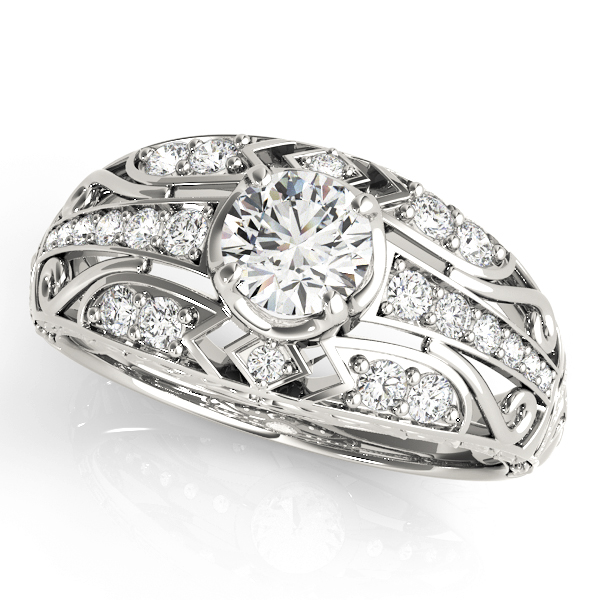Amazing Wholesale Jewelry - Round Engagement Ring 23977084889