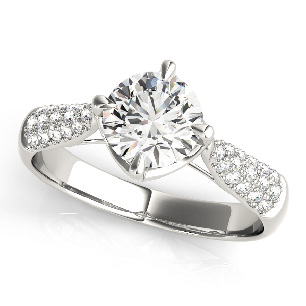 Amazing Wholesale Jewelry - Round Engagement Ring 23977084894
